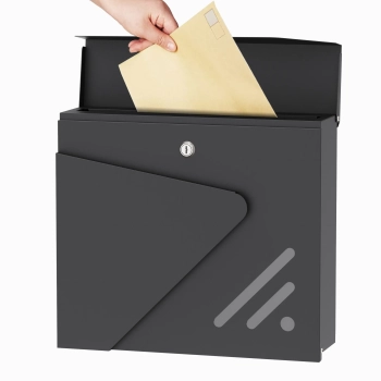 Skrzynka na listy pocztowa na gazety, ulotk DUŻA WRZUTNIA